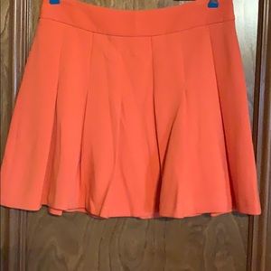 NWT size 6 Banana Republic Orange Mini Skirt.